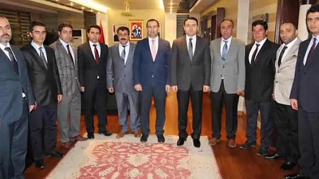 Ağrı ASKF'den Vali Musa Işın'a Ziyaret