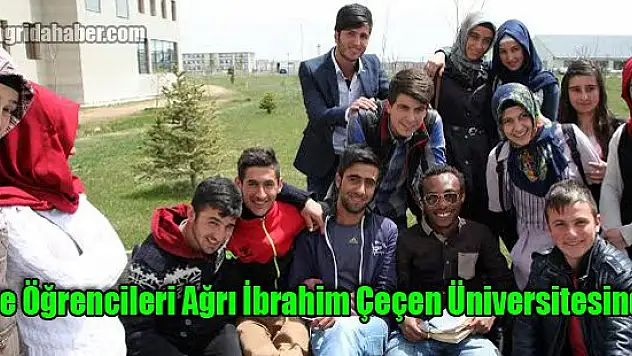 Lise Öğrencileri Ağrı İbrahim Çeçen Üniversitesinde