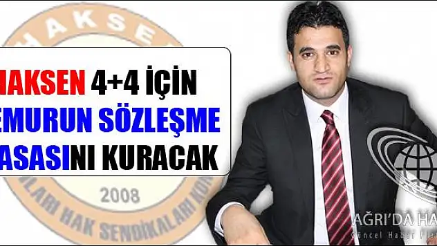 HAKSEN 4+4 LÜK ZAM ORANINI PROTESTO ETMEK İÇİN MEMURUN SÖZLEŞME MASASI NI KURACAK