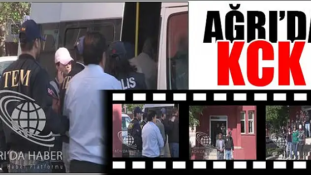 AĞRI DA KCK OPERASYONU