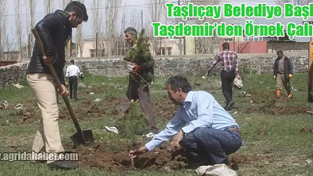 Taşlıçay Belediye Başkanı Taşdemir'den Örnek Çalışma