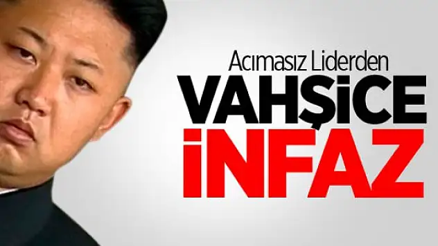 Acımasız Liderden Vahşice Bir İnfaz Daha