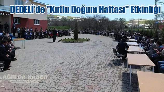 Dedeli'de Kutlu Doğum Etkinliği