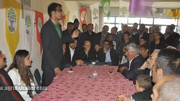 HDP'nin Ağrı Seçim çalışmaları