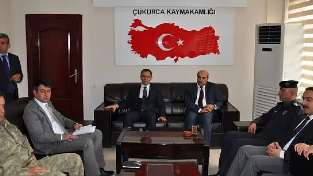 Kaymakamı Koç, Irak heyetini kabul etti