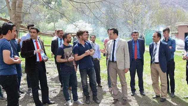 Kaymakam Koyuncu, mesire alanını inceledi