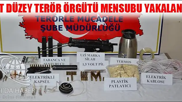 ÜST DÜZEY TERÖR ÖRGÜTÜ MENSUBU YAKALANDI