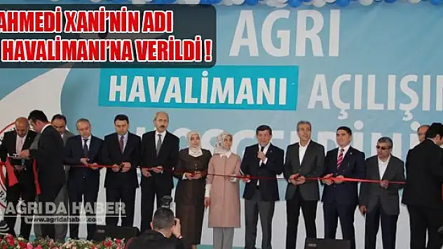 Başbakan Davutoğlu Ağrı'ya geldi
