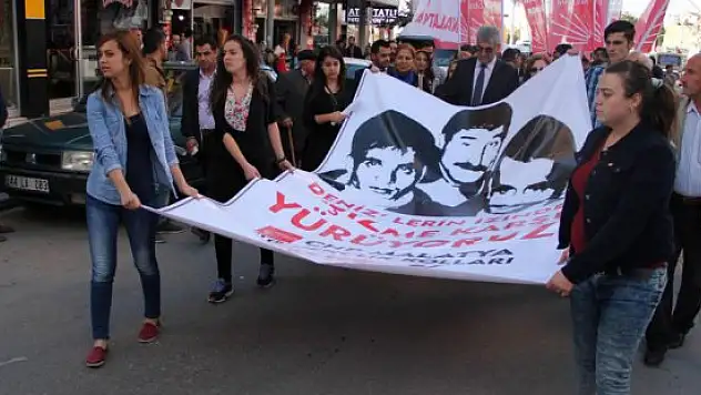 Malatya'da Deniz Gezmiş ve arkadaşları anıldı