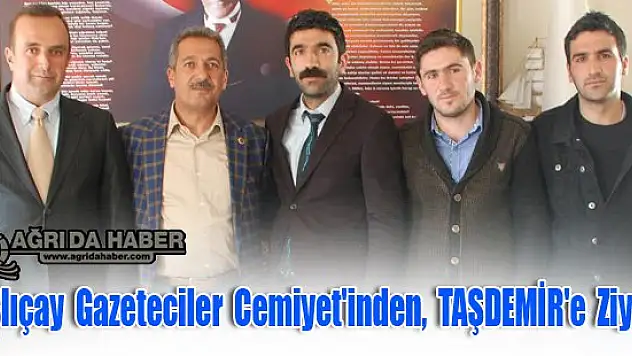 Taşlıçay Gazeteciler Cemiyet'inden, İsmail TAŞDEMİR'e Ziyaret