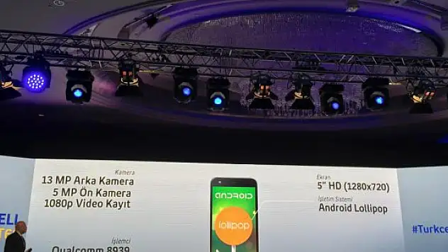 Turkcell T60 tanıtılıyor