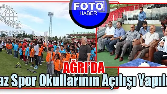 Yaz Spor Okullarının Açılışı Yapıldı.