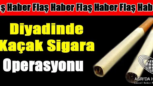 Diyadinde 15000 Paket Kaçak Sigara Ele Geçirildi.