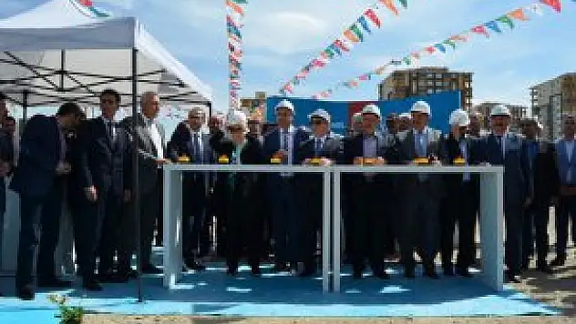 Yeşilyurt ilçesinde temel atma töreni gerçekleştirildi