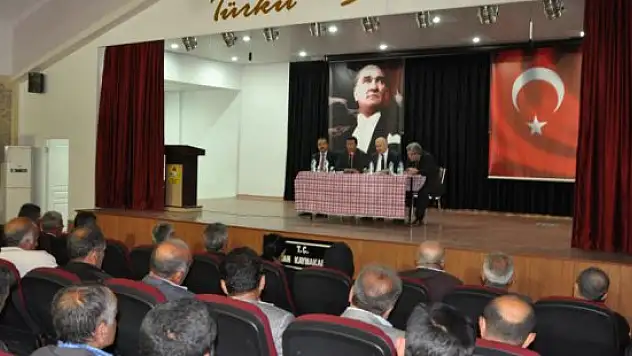 MASKİ Arguvan'da abone bilgilendirme toplantısı yaptı