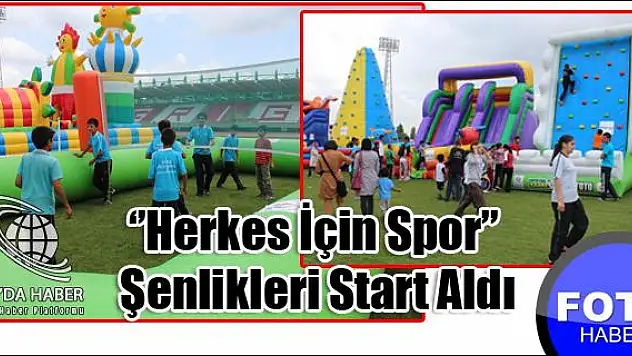 Herkes İçin Spor Şenlikleri Ağrı da Start Aldı.