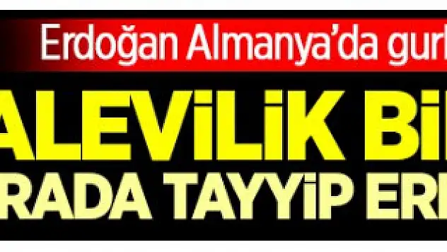 Erdoğan Almanya'da Gurbetçilerle Buluştu