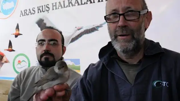 Göçmen kuşlar kayıt altına alınıyor