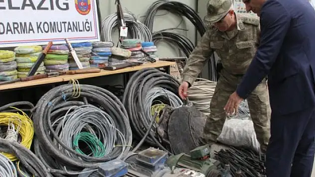 Kablo ve trafo hırsızlığı operasyonu