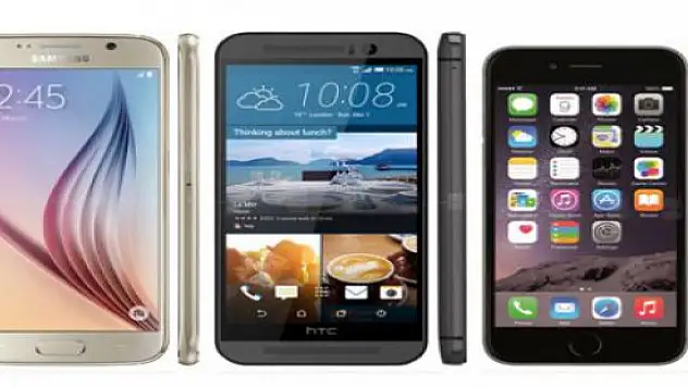 iPhone 6, Galaxy S6, HTC One M9 ve Note 4 gün ışığında ekran karşılaştırması