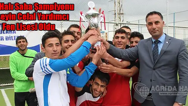 Nike Halı Saha Şampiyonu Hüseyin Celal Yardımcı Fen Lisesi Oldu