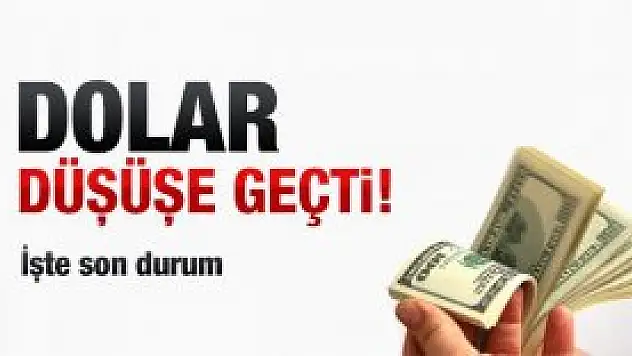 Dolar Düşüşe Geçti !