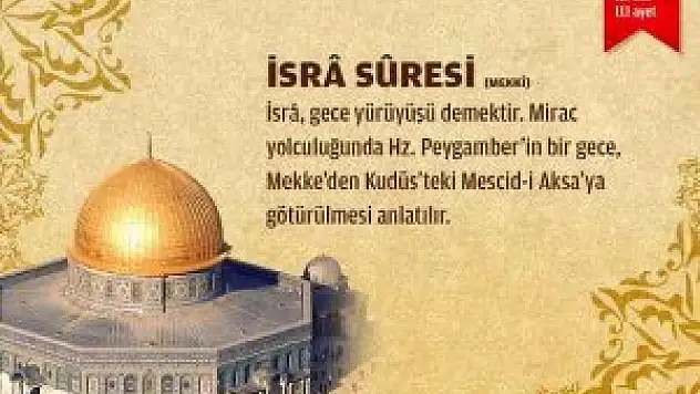 İsra ve Miraç Mucizesi