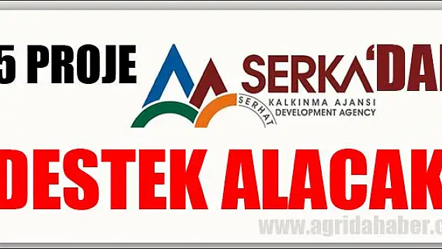 15 PROJE SERKA DAN TEKNİK DESTEK ALACAK