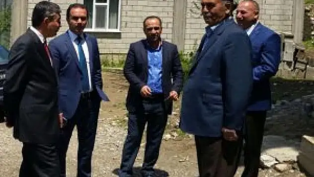 Kaymakam Erkan'ın köy ziyareti