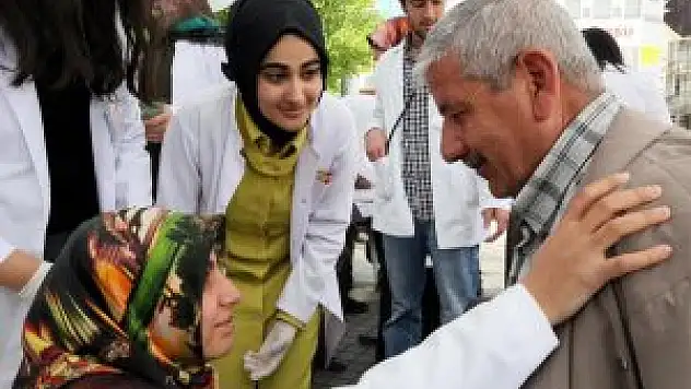 Malatya'da diyabet ve hipertansiyon taraması yapıldı