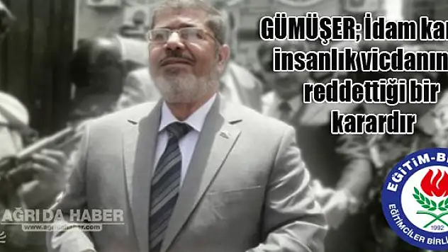İdam kararı insanlık vicdanının reddettiği bir karardır
