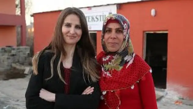 Yerinden edilen kadınlar 'patron' oldu