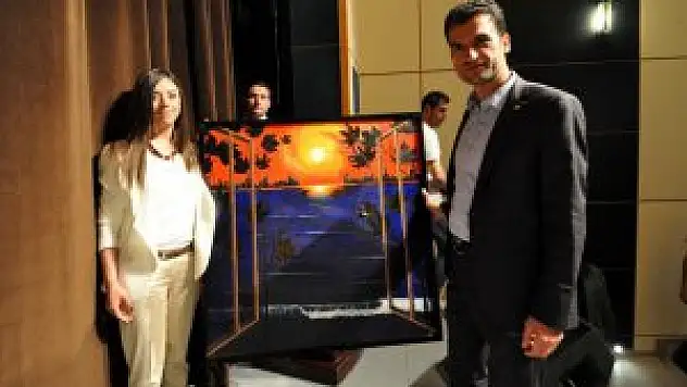 Hizan'da yağlı boya resim sergisi açıldı