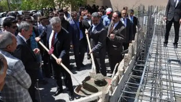 Hatuniye Hafızlık Kız Kur'an Kursu'nun temeli atıldı