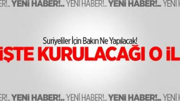 Suriyeli Öğrenciler İçin Üniversite Kuruluyor