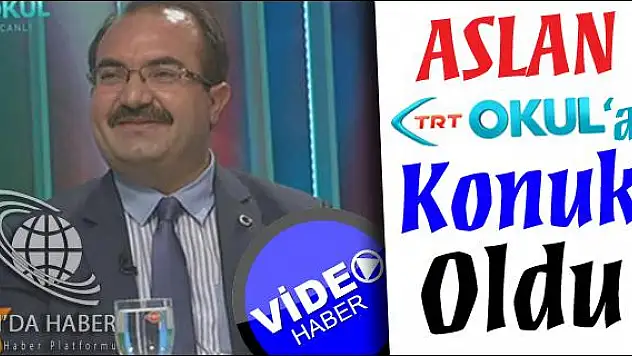 ASLAN TRT OKULA KONUK OLDU