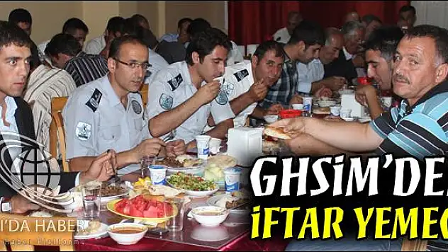 GHSİMDEN İFTAR YEMEĞİ