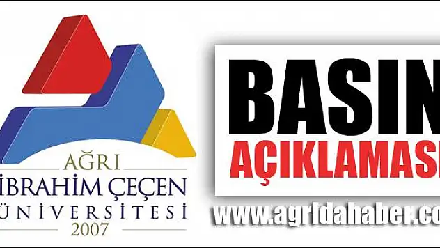 AİÇÜ NDEN BASIN AÇIKLAMASI