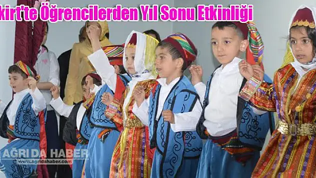 Eleşkirt'te Öğrencilerden Yıl Sonu Etkinliği