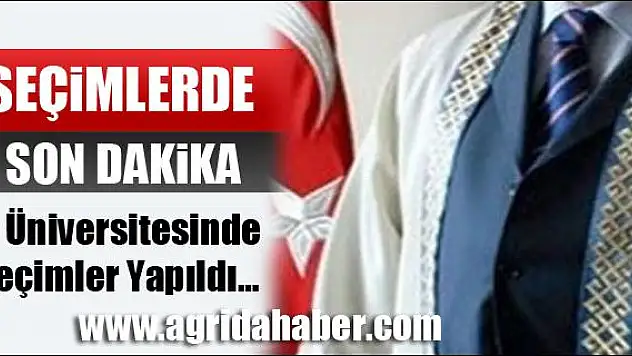 SEÇİMLERDE SON DAKİKA...