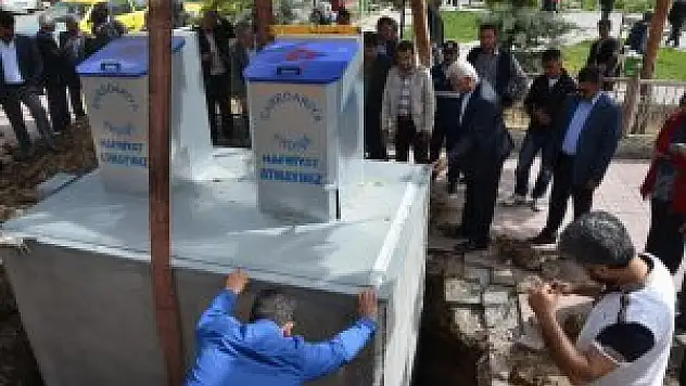Erciş'te çöp konteynerleri yeraltına alındı