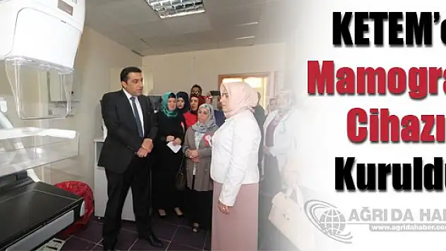 KETEM'e mamografi cihazı kuruldu