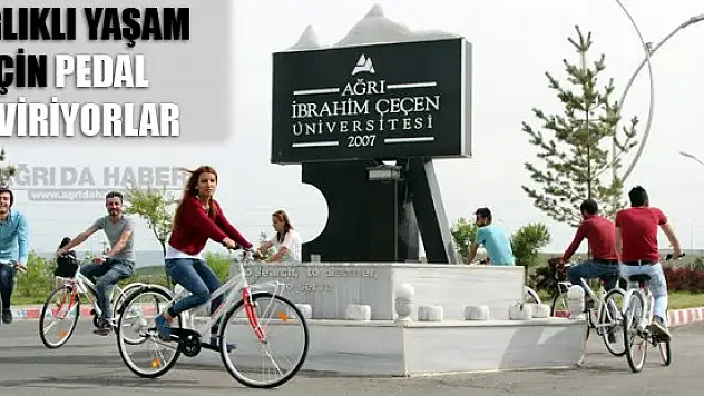 Sağlıklı Yaşam İçin Pedal Çeviriyorlar