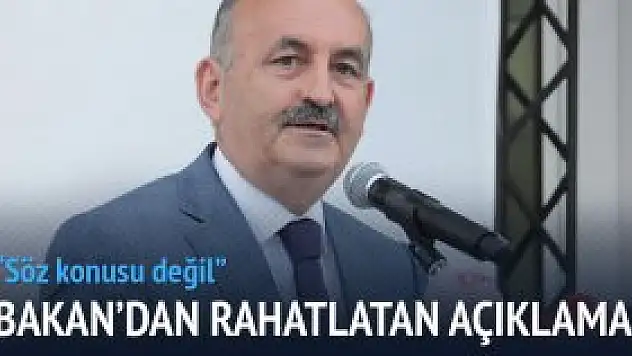 Bakan'dan kuş gribi açıklaması