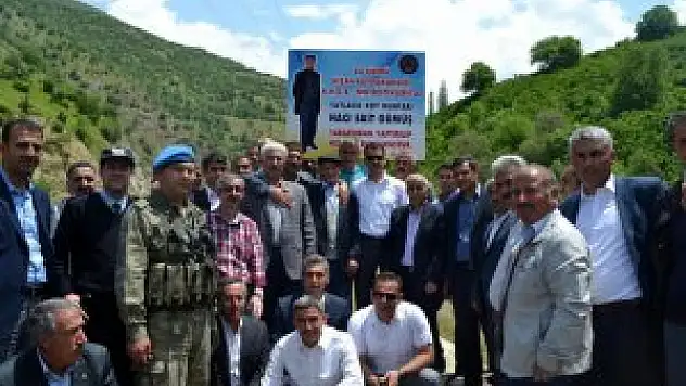 Köprüye köy muhtarının ismi verildi