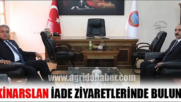 TEKİNARSLAN İADE ZİYARETLERİNDE BULUNDU