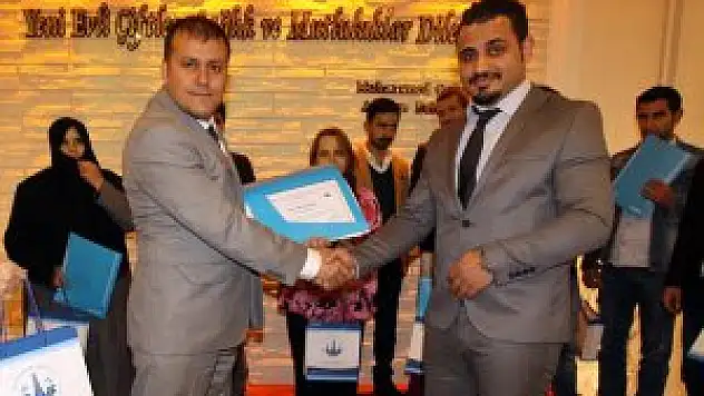 Girişimcilik kursu kursiyerleri sertifika aldı