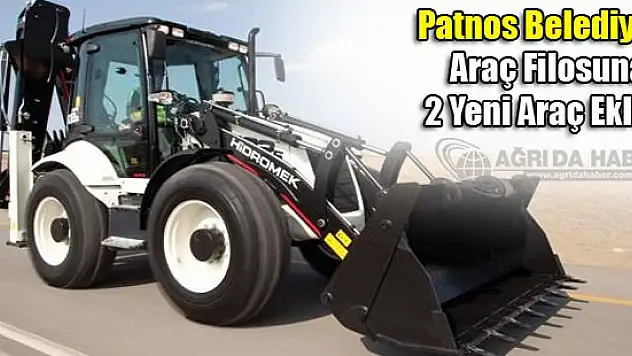 Patnos Belediyesi Araç Filosuna 2 Yeni Araç Ekledi