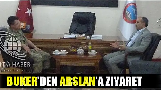 YENİ GARNİZON KOMUTANI BUKER DEN ARSLAN A ZİYARET