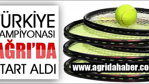 TÜRKİYE ŞAMPİYONASI AĞRIDA START ALDI